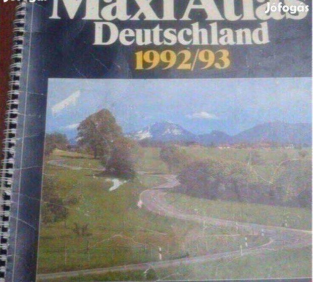 Retro trkp atlasz Nmetorszg 1992