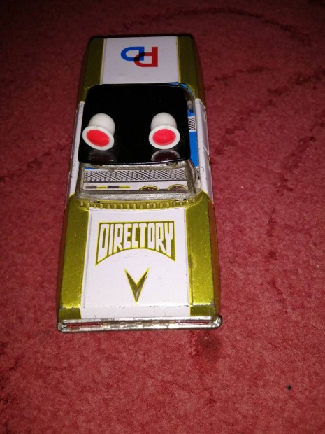 Retro trafikos lemezjáték, PD járőr autó.