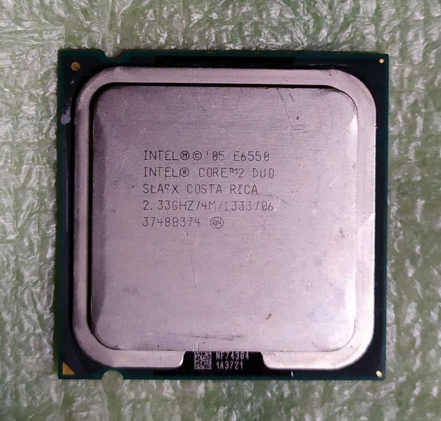 Retro tuning? Intel Core 2 Duo E6550 még mindig bírja!
