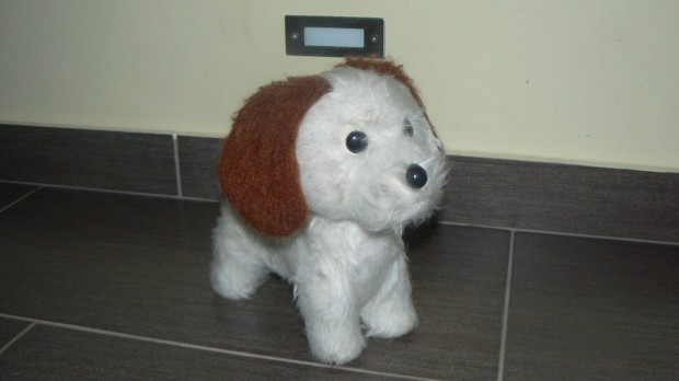 Retro ugató gurulós játék kutya Hibátlan!