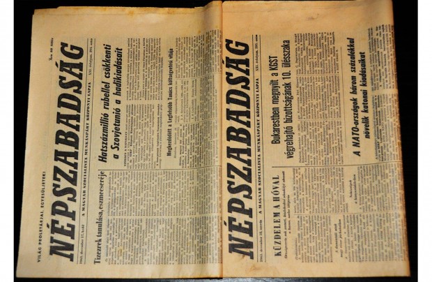 Retro jsg , Npszabadsg, 1963 dec. 17 kedd, 18 szerdai szmok