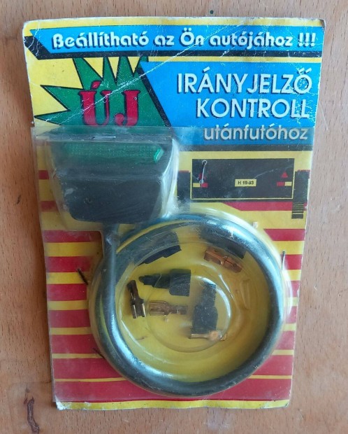 Retró utánfutó irányjelző visszajelző index kontroll