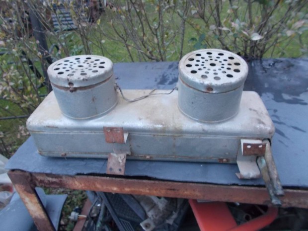 Retro veterán autó fűtő motor és radiátor pobjeda ? warszava ?