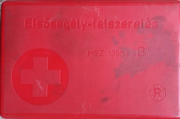 Retro vetern elssegly doboz