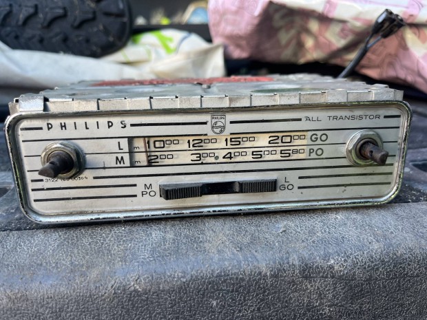 Retro vetern philips aut rdi fejegysg hifi 