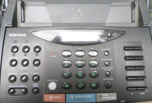 Retro vezetékes telefon fax Samsung