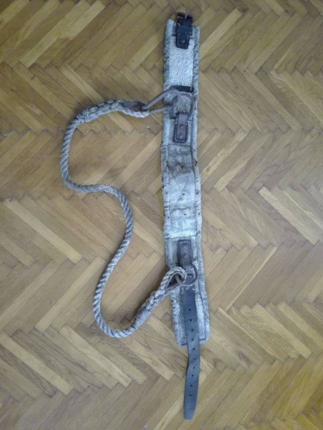 Retró villanyszerelő öv, biztonsági, munkavédelmi öv