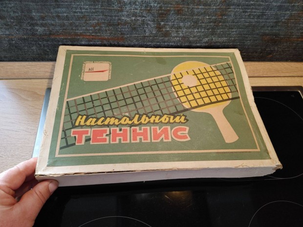 Retro vintage orosz rgisg 1986 vbl asztalitenisz pingpong szett