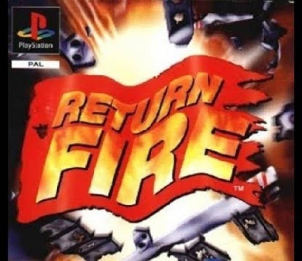 Return Fire, Boxed eredeti Playstation 1 jtk