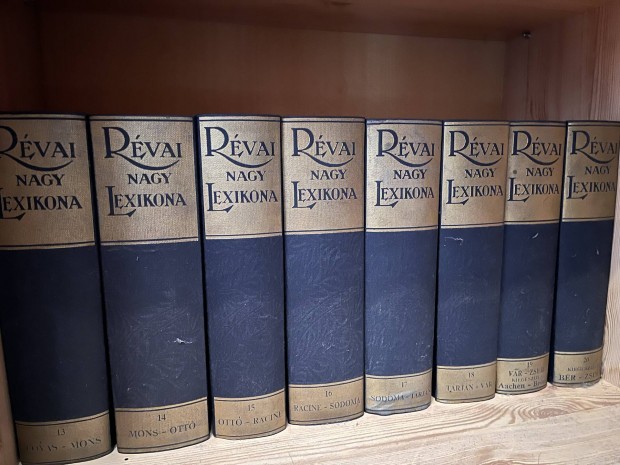 Révai nagy lexikon 20 kötet