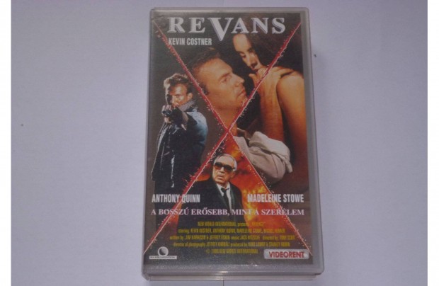 Revans (1990) VHS fsz: Anthony Quinn, Kevin Costner