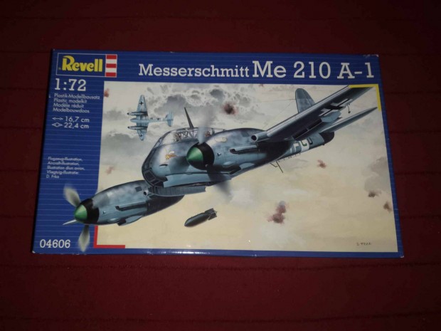 Revell 04606 Messerschmitt Me 210 A-1 (bontatlan)