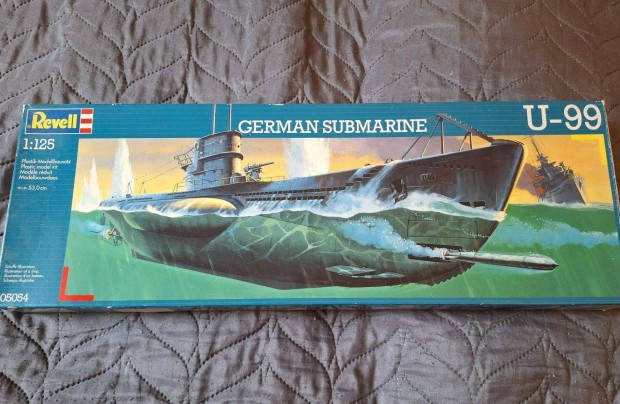 Revell 1:125 U-99 modell, makett, csere is rdekel