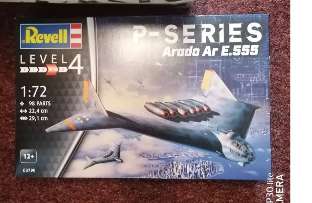Revell Arado E 555 repülőgép makett 1/72 méretarányban eladó