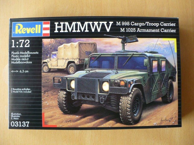 Revell katonai Hammer modell