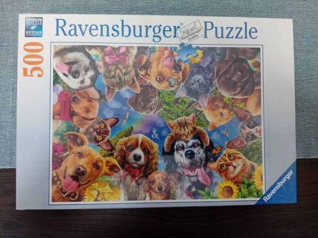 Revensburger puzzle 500 db llatos bontatlan