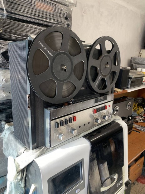 Revox A77 J llapot Orsos Magno komplett doboz gyri tp kbel