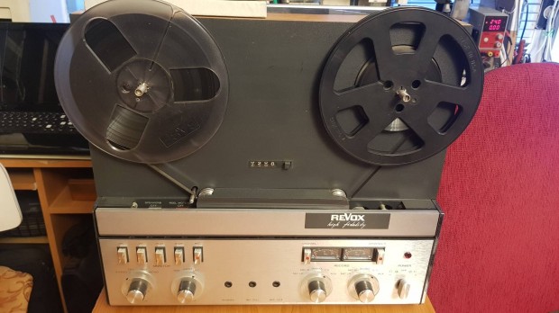 Revox A77 orss magnetofon j fejekkel