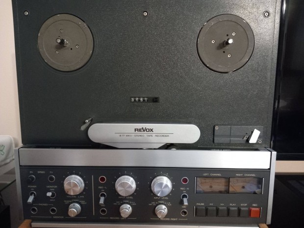 Revox B77 Mkii 4 svos orss, szalagos magn