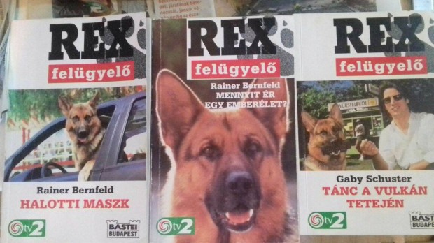 Rex felgyel knyvek TV2 - regny - krimi