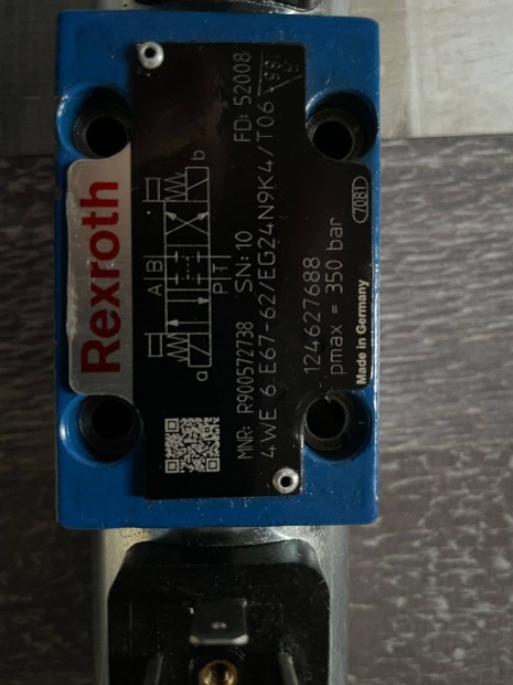 Rexroth hidraulikus szeleptmb