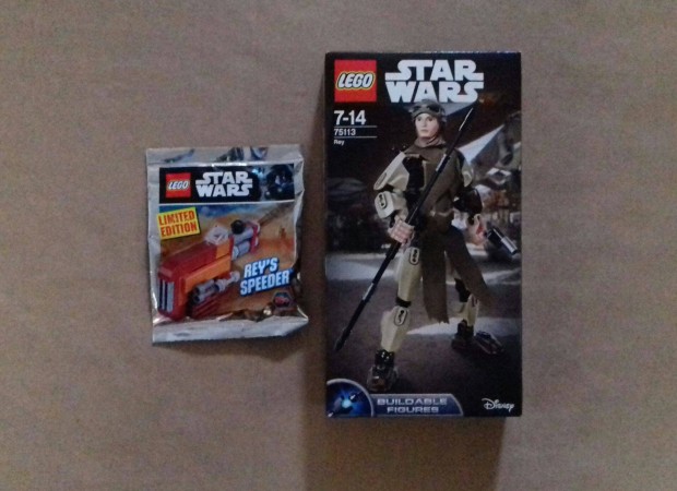 Rey: bontatlan Star Wars LEGO 75113 + Rey siklja zacsks 75099 Foxrb