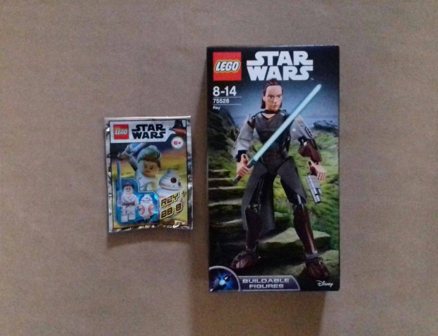 Rey: bontatlan Star Wars LEGO 75528 Rey + Rey & BB-8 minifigura Fox.r