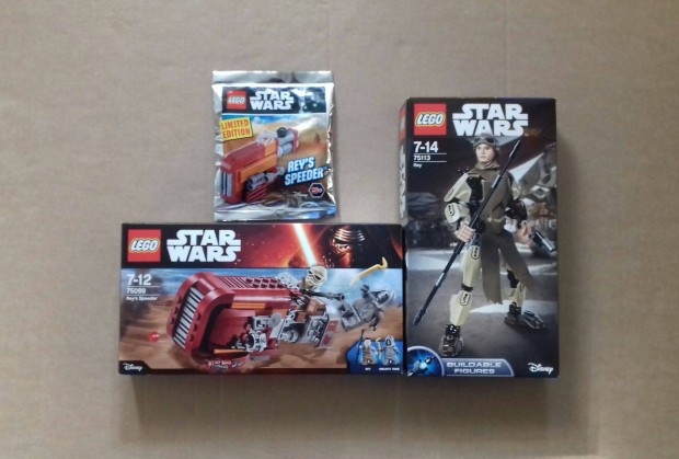 Rey: j Star Wars LEGO 75113 + 75099 + Rey siklja zacsks Fox.az rba