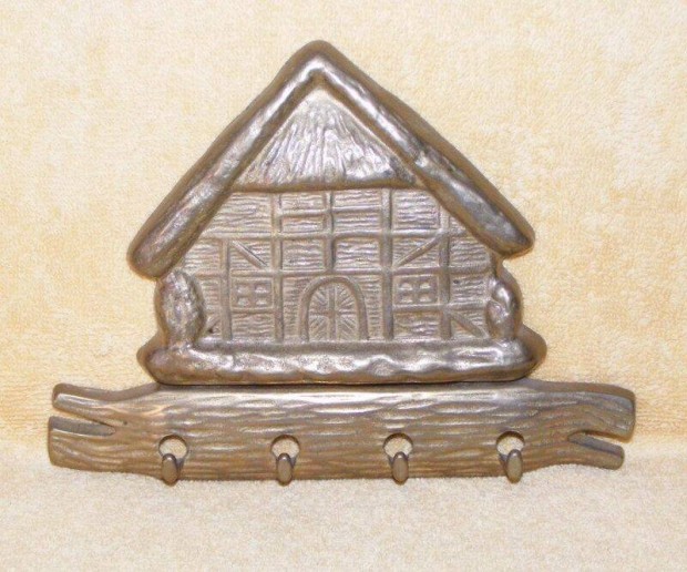 R�z h�z alak� fali kulcstart�, akaszt�