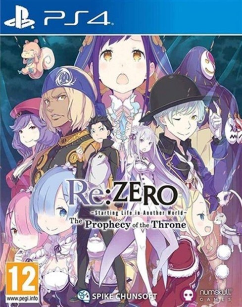 Rezero Prophecy Of The Throne PS4 jtk