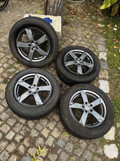 Rial Kodiak 17" + Téli gumi Continental