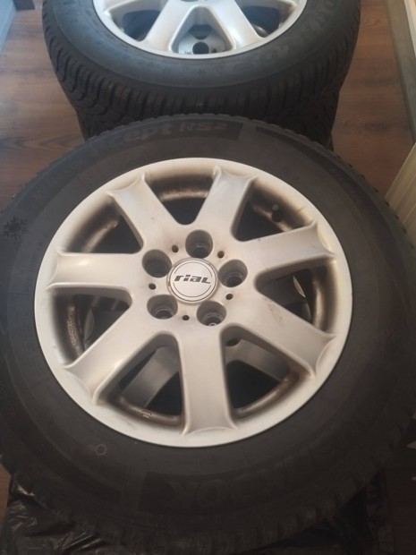 Rial alufelni 15col + t�li gumik