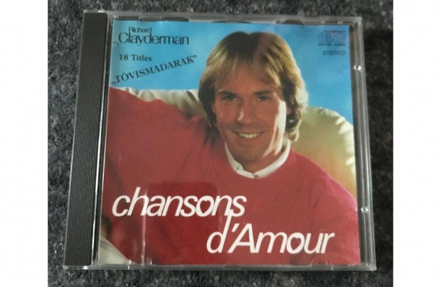 Richard Clayderman Chansons D'Amour CD RING magyar kiads 1990 Posta