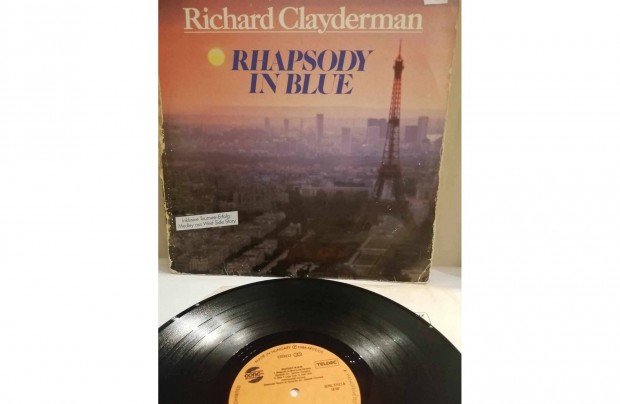 Richard Clayderman Rhapsody in blue bakelit lemez elad!