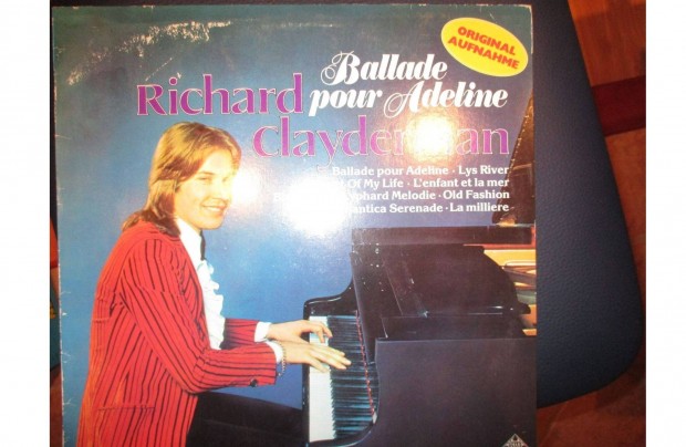 Richard Clayderman bakelit hanglemezek eladk