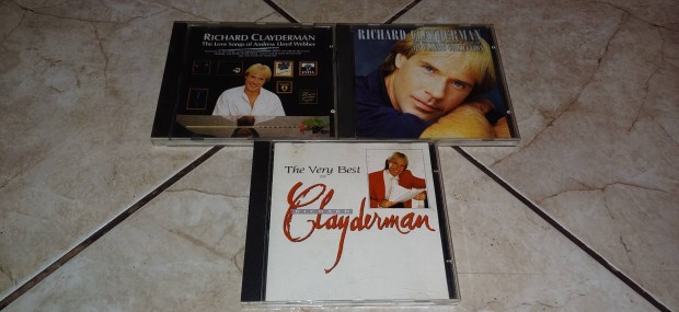 Richard Clayderman cd lemez csomag