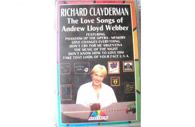 Richard Clayderman csods dallamai hangkazetn.The Love Songs