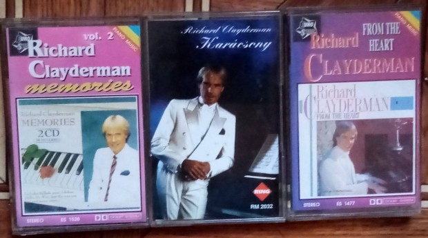 Richard Clayderman kazettk : 500 Ft/db