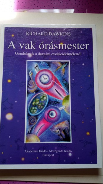 Richard Dawkins A vak órásmester c könyv 800 Ft