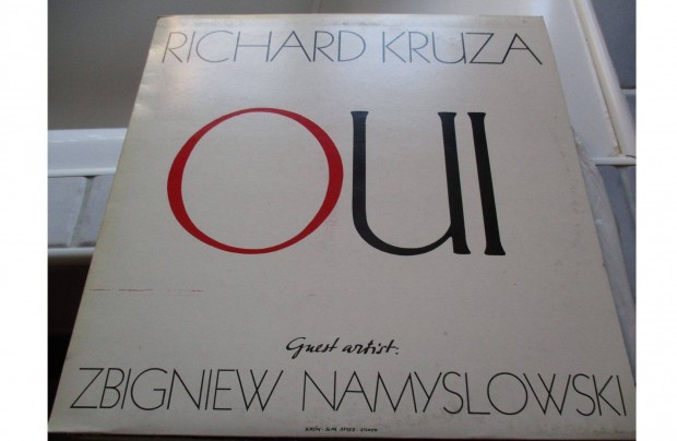 Richard Kruza-Zbigniew Namysowski bakelit hanglemez elad