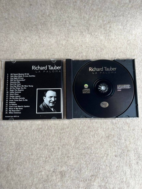 Richard Tauber : La Paloma CD