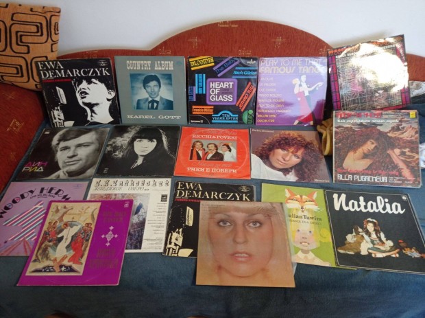 Richi Poveri, Barbra Streisand, Karel Gott LP vinyl, bakelit