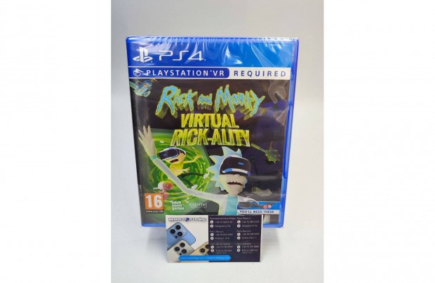Rick And Morty Virtual Rick-Ality PS4 Garancival #konzl1874