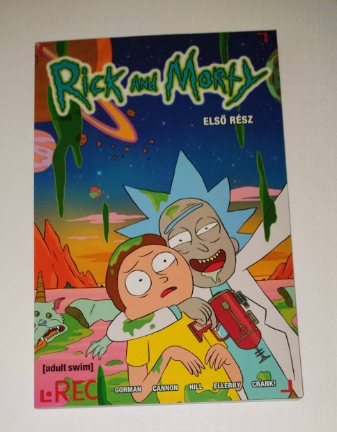 Rick s Morty els rsz knyv kpregny magyar