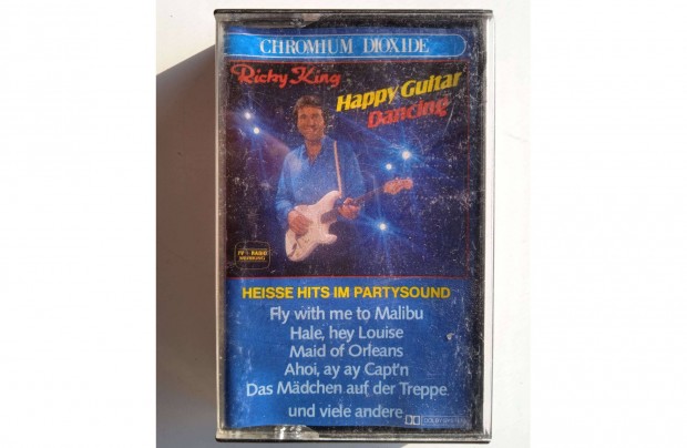 Ricky King : Happy Guitar Dancing , gyri msoros kazetta ,krm