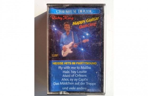 Ricky King : Happy Guitar Dancing , gyri msoros kazetta ,krm