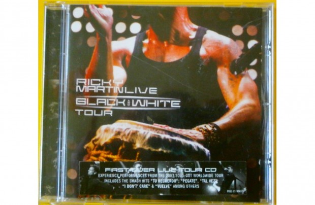 Ricky Martin Live Black & White Tour zenei cd - j, bontatlan