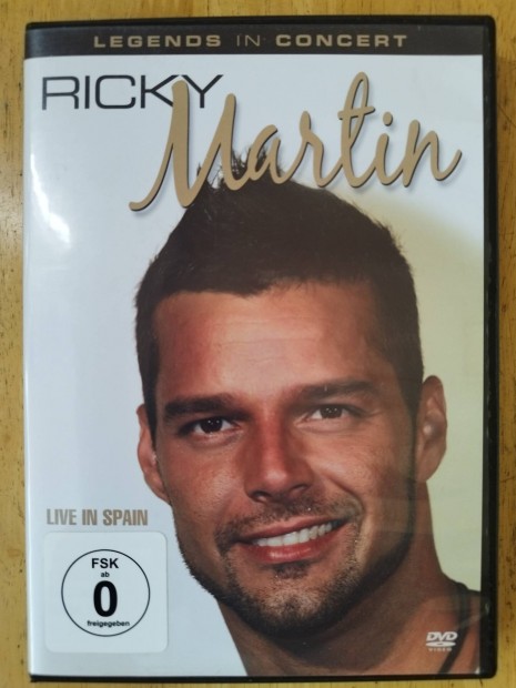 Ricky Martin Live in Spain dvd 