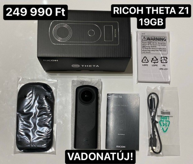 Ricoh Theta Z1 (19GB) 360 Videkamera