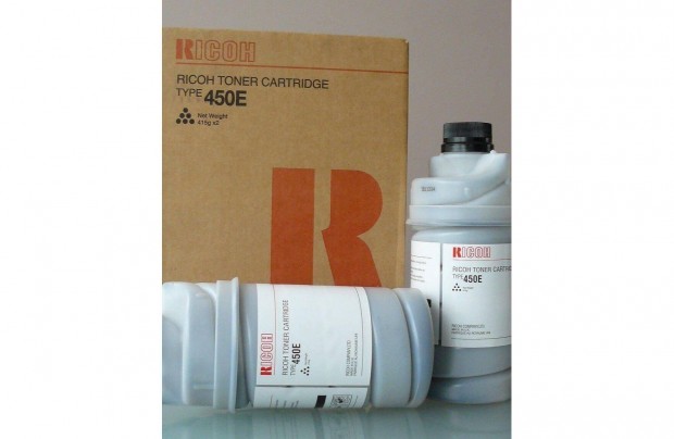 Ricoh Type 450 Eredeti Toner Type450 , Type-450 fekete = 3.450.-Ft